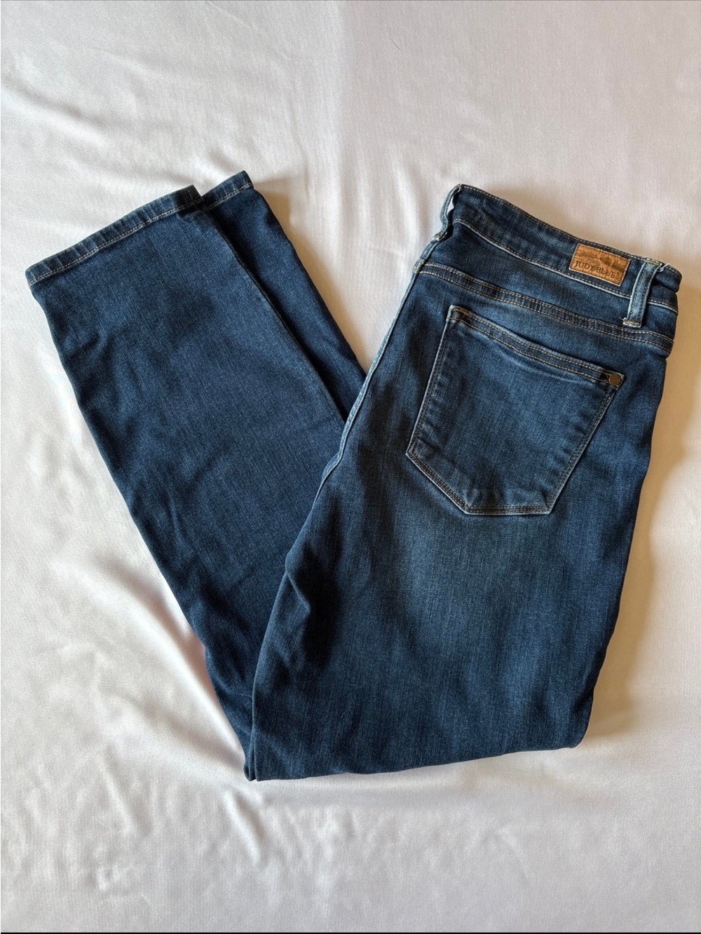 Judy Blue Dark Blue Boyfriend Jeans